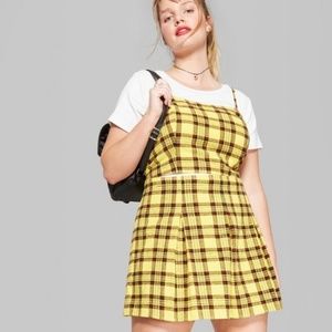 Target Wild Fable Yellow Plaid Shorts 3X